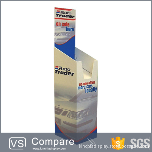 Cardboard Point of Purchase Dump Bin Display for Car Products